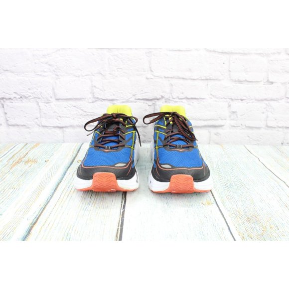 Hoka One One M Clifton 3 Blue Mesh Breathable Running Sneakers Shoes 11.5 - Picture 4 of 9